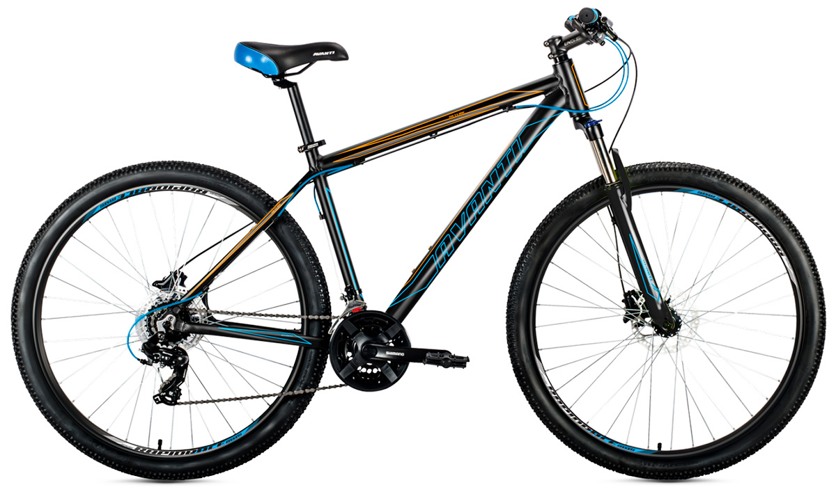 Фотографія Велосипед 29" Avanti SKYLINE 29ER (2019) 2019 Чорно-синій